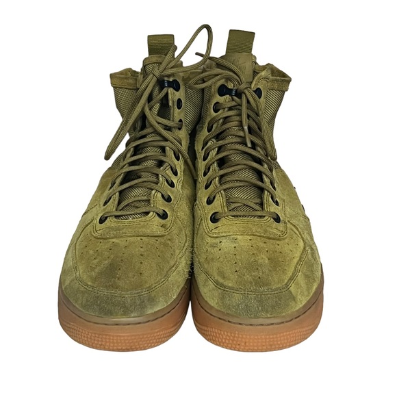 Men Nike Air Force 1 Mid Desert Moss ~ Size 11.5 ~ 917753-301 - Picture 5 of 10